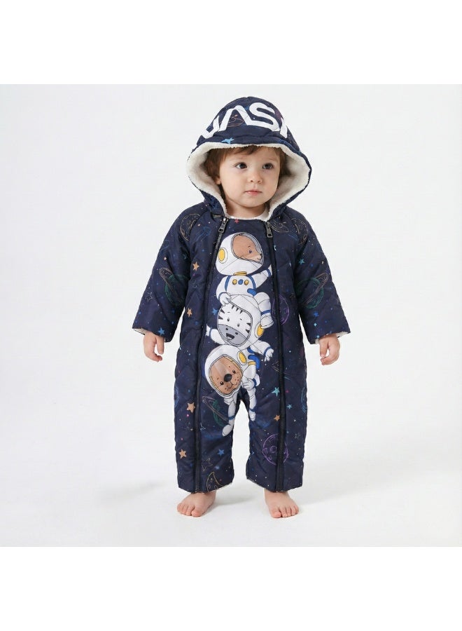 Newborn Nasa Double Face Jumpsuit - Image 2